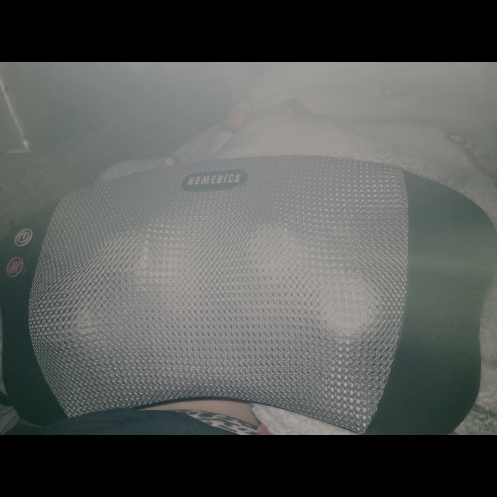 Homedics neck massager with heat.